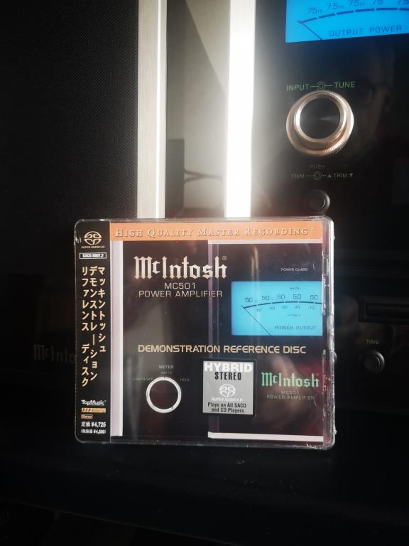 値下げしました。35000→30000円に新品Top Music SACD McIntosh