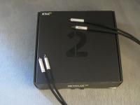 Cinch-Kabel Ansuz Signalz A2 1 Meter - Ansuz Sortz LAN Signature