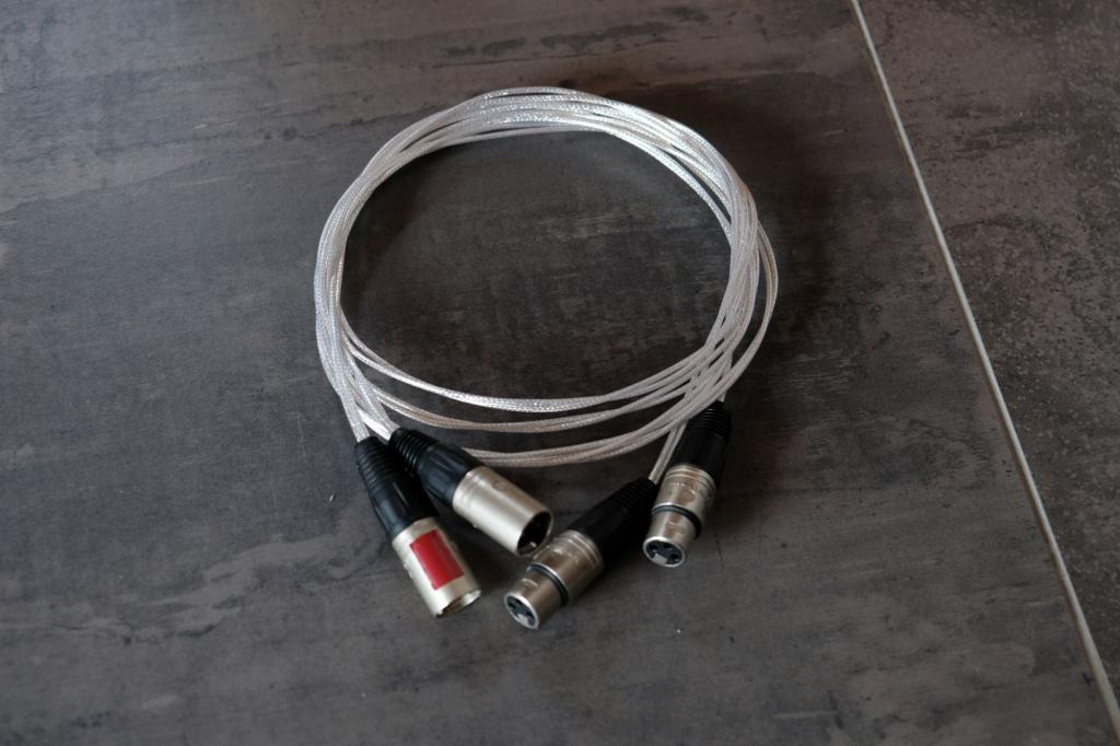 Pair of Crystal Cable Interconnect Reference XLR 2 x 1.5m