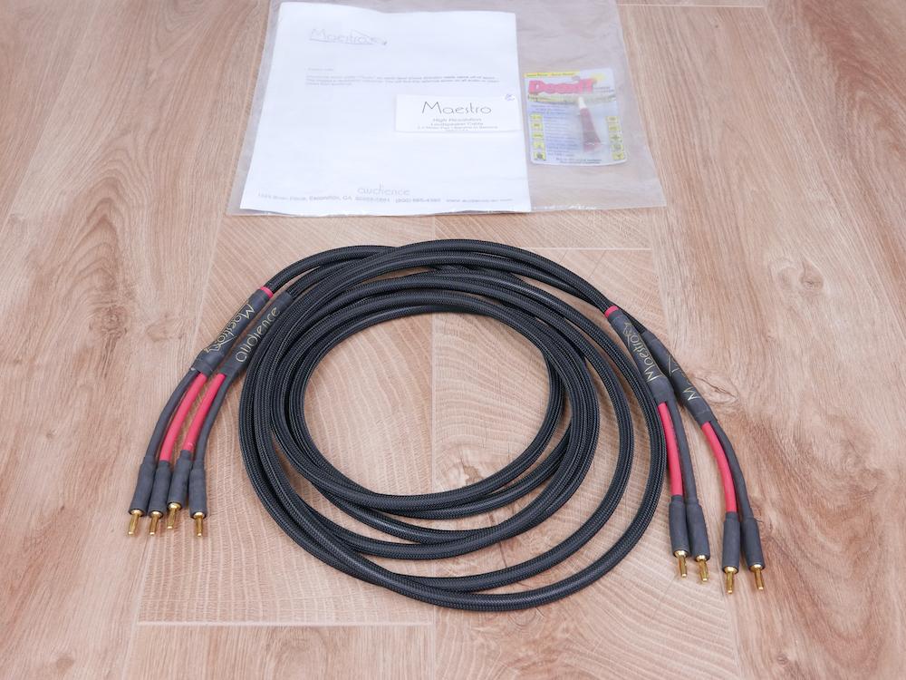 Maestro audio speaker cables 2,5 metre