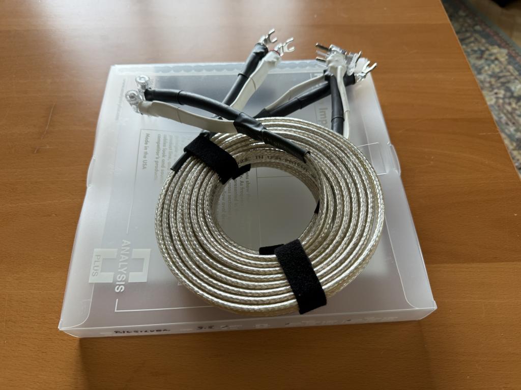 Analysis Plus Big Silver Oval Lautsprecherkabel 3,5m