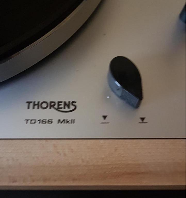 Bouton De Commande D'origine Pour Platine Thorens TD 165, TD 166, TD166mk2