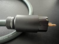 1,5 meter FURUTECH FP-TCS31 Power cable with ETI LEGATO Power Connectors Alpha High purity OFC Shielded