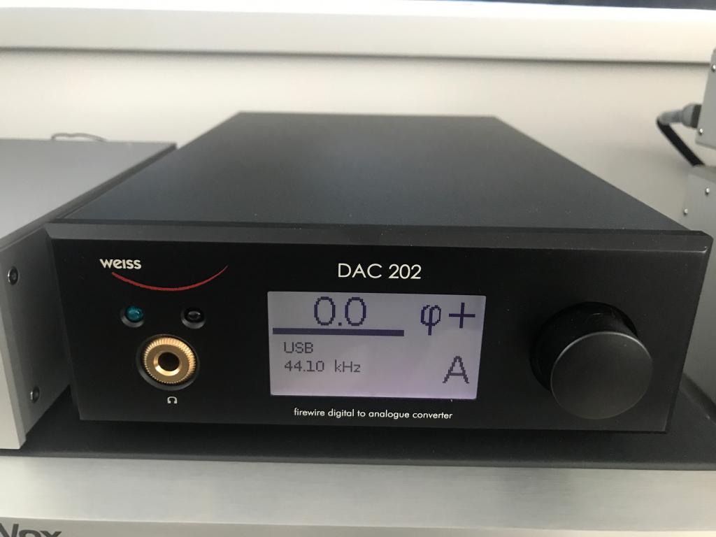 Weiss DAC 202 mit USB Input