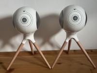 Komplettes Devialet Phantom Silver Stereo-System/ Treepods/ Dialog/ Remote/ OVP