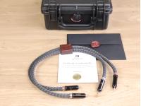 Select KS-1036 high end silver audio interconnects RCA 0,5 metre