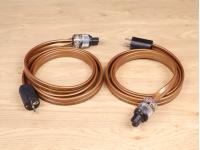 Gold Electra 5.2 silver high end audio power cables 2,0 metre (2 available)