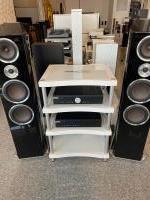 Creaktiv Midi Referenz 1-4 weiss Hifi Rack Aussteller