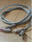 Audio Note An-Vx interconect cable. Pure 20 strand reference silver litz. 1,5m