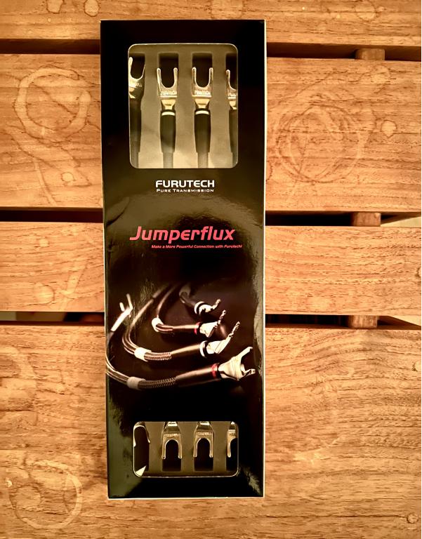 FURUTECH Jumperflux-B Rhodium Plated Banana Jumpers (Set x4