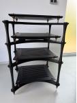 X REFERENCE Rack schwarz schwarz 4 Ebenen plus ein Satz Säulen extra