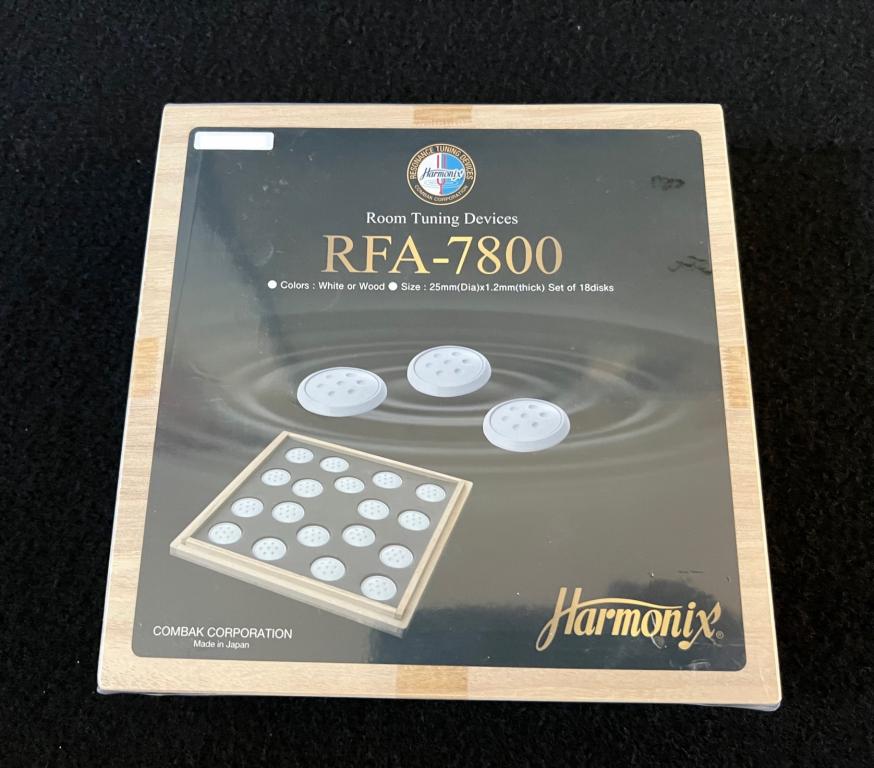 RFA-7800 Room Tuning disks in WOOD colour 18/Set