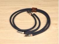 Select KS-1030 highend silver audio interconnects RCA 1,0 metre