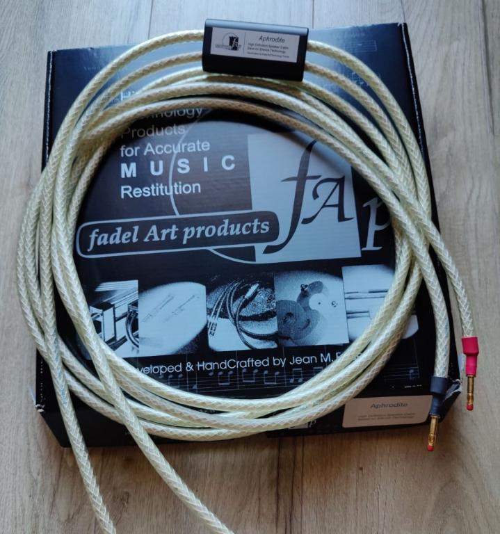 Aphrodite Speaker cable 2.5m & 1.2m XLR