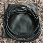 Omnia Speaker Cable – 4 × 1.5 m (approx. 1.8 m end-to-end) – Spade to Banana