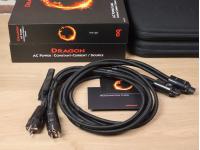 Dragon Source high end audio power cables 1,5 metre (2 available)