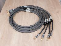 The 2 highend audio speaker cables 2,1 metre