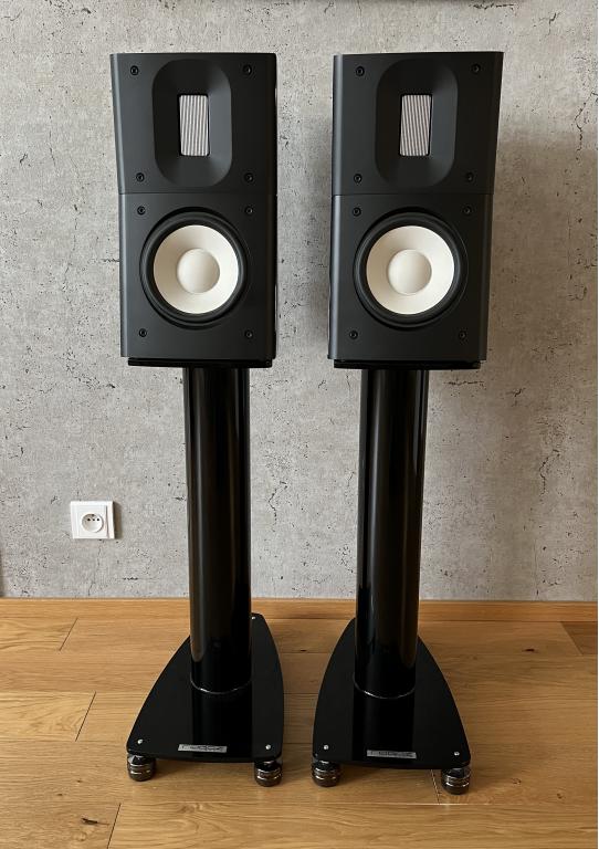 Raidho C1 Ayra with stands