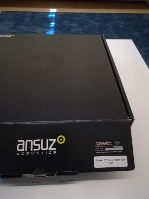 Ansuz Acoustics Speakz P2 - 2 x 3 m. ( B / B )