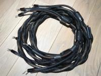 1 pair 3m Eurêka G8 speaker cables (spades)