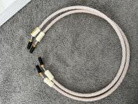 Shunyata Cirrus High End Stereo Analog Cinchkabel RCA in 1m