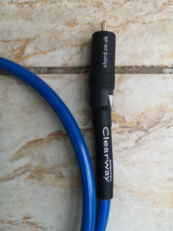 Chord Cable / The Chord Company Chord Clearway coaxial digital cable 1m