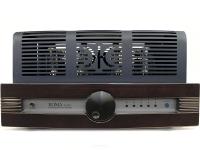 Roma 753AC dark wood integrated stereo tube amplifier