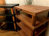 2 HiFi Racks Graphit & Natural,neuvertig.