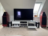 Unik colection of Mark Levinson , flanked with Wilson Alexis