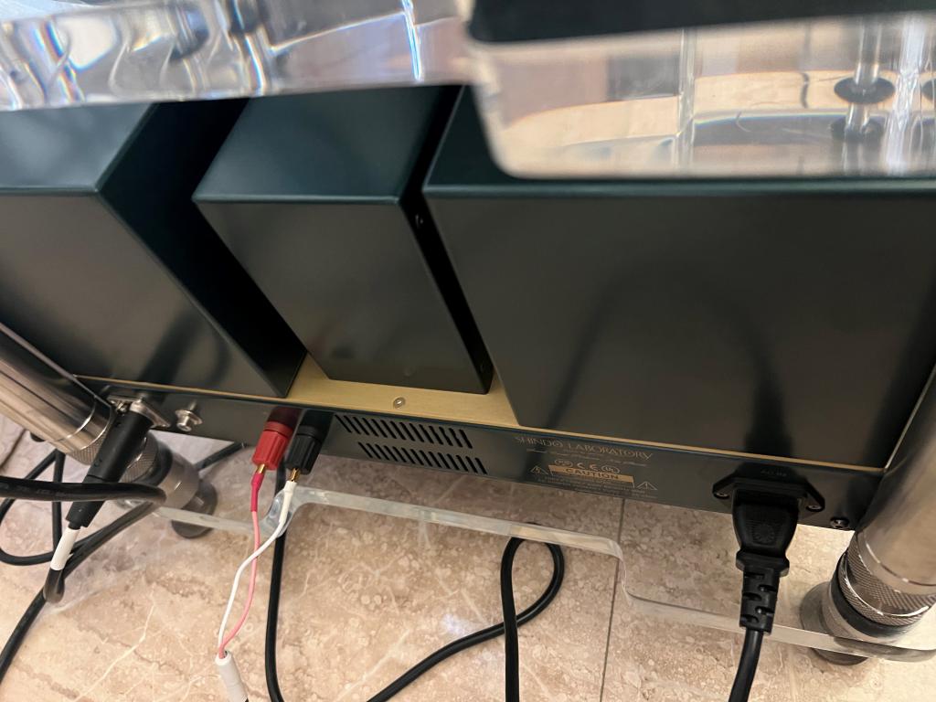 Shindo Laboratory Ultimate Shindo System Petrus Preamp, WE 300B Monos