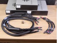 Galileo Discovery high end audio speaker cables 2,7 metre with jumpers