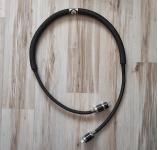 HighEnd Netzkabel Duelund 3.0 Silber Folie - Seide in Oel - 2m -Versand aus Deutschland