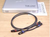 The CNT Carbon Nano Tube high end audio interconnects XLR 1,0 metre