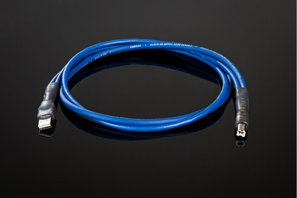 Cardas Audio Clear High Speed Serial Buss (USB) 3,0 Meter USB 2.0 USB-A auf USB-B Gesamtprogramm
