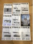 Fisher BA6000 / TR3000 / CR4150 / FM2332 / EQ3000 / CC3000 / MT640