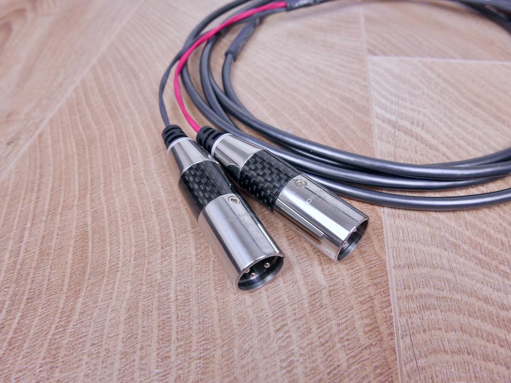 Audio Silver Dragon headphone cable Hifi-Man 2x dual 3-pin male XLR to 2x Mini 2.5mm 3,0 metre