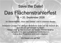 Wir werden 40! Feiern Sie mit uns!