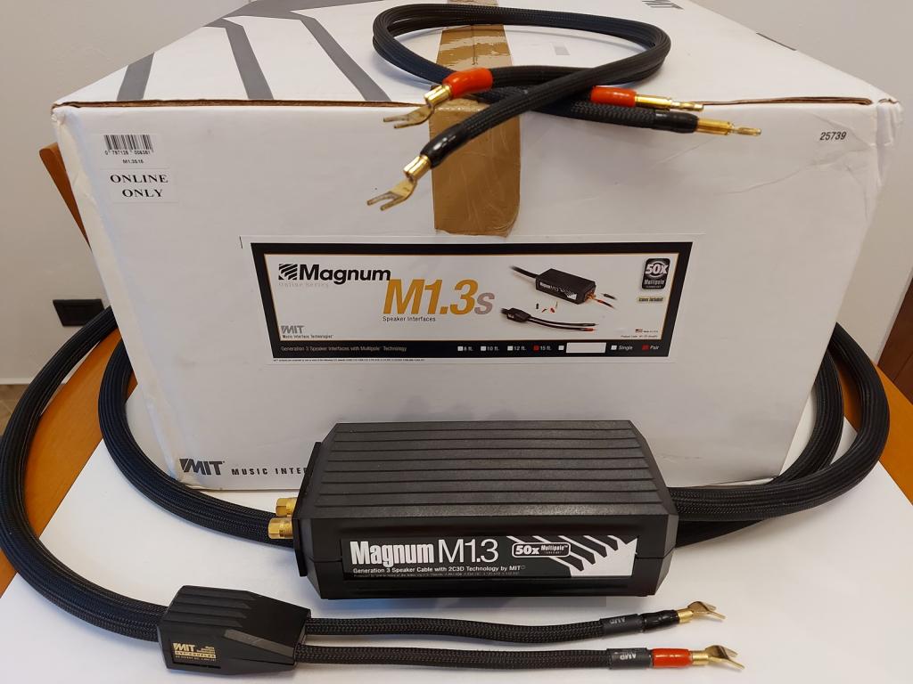 Cables Magnum M1.3 Speaker cables 15 feet (4,6m) monowire
