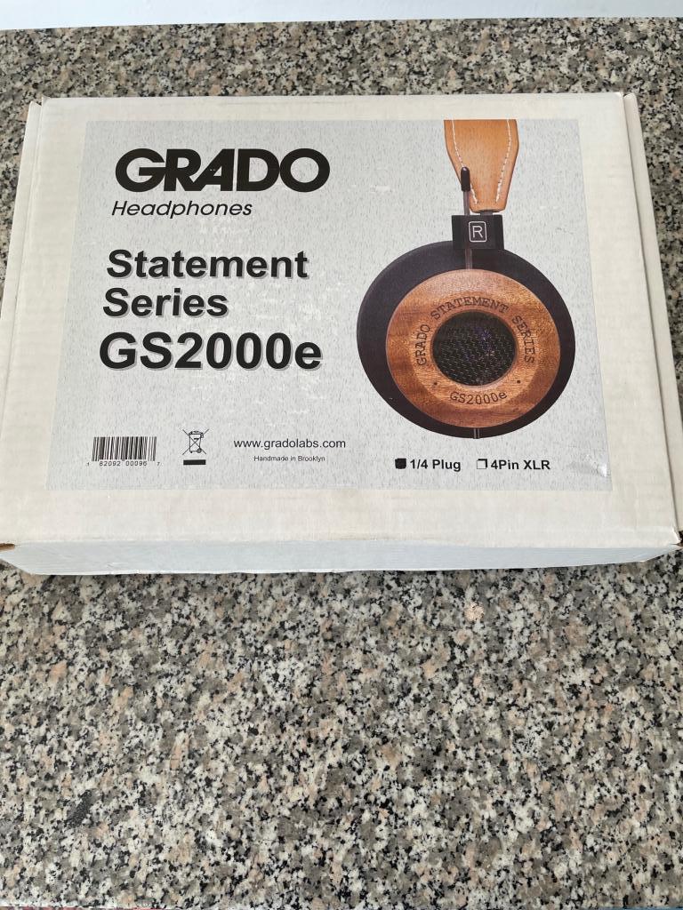 Grado GS-2000e =5-51kHz, 32Ω, Hybrid-Technologie aus 2 Holzarten, 6.3mm Klinke