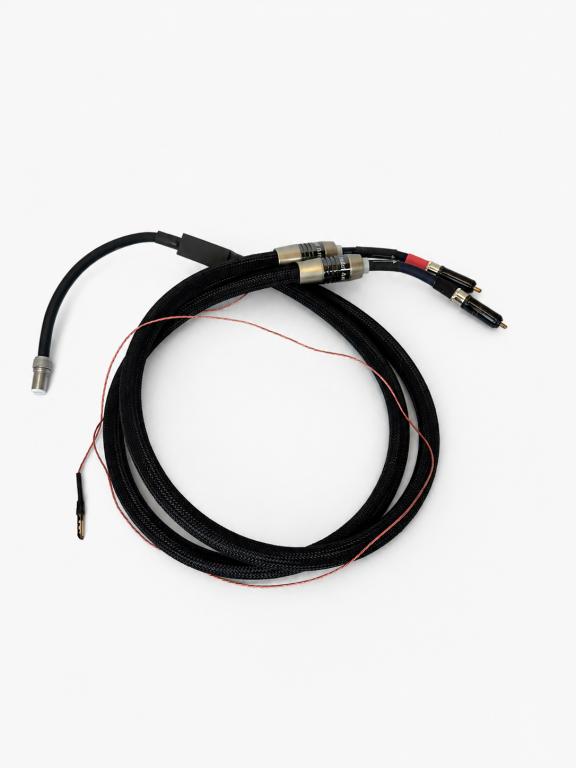 Fadel Art Coherence IC ONE Phono mit 5-Pol SME/Tiffany-Tonarmstecker + WBT-152AG , L = 1,2 m