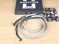 Analysis plus big silver oval highend audio speaker cables 3,0 metre  			