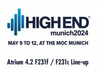 High End München Atrium 4.2 Raum F231f + F231c. WVL 12739 ULTIMA. WVL 23216 LONDON. WVL 14650 WAGYU