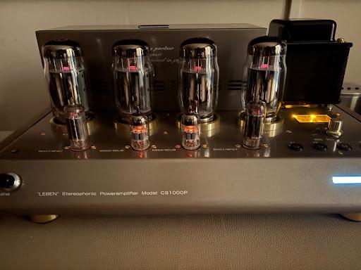Leben CS-1000P Vacuum Tube Power Amplifier - Ex-Demo / Mint - 24M Warranty