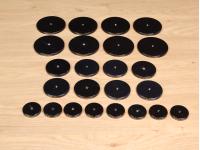 high end audio spike bases (3 sets of 8)