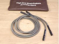 John van Gent Magic-Link Plus Silver audio interconnects RCA 1,5 metre
