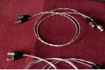 Pair of Crystal cable interconnect Reference XLR 2 X 1m