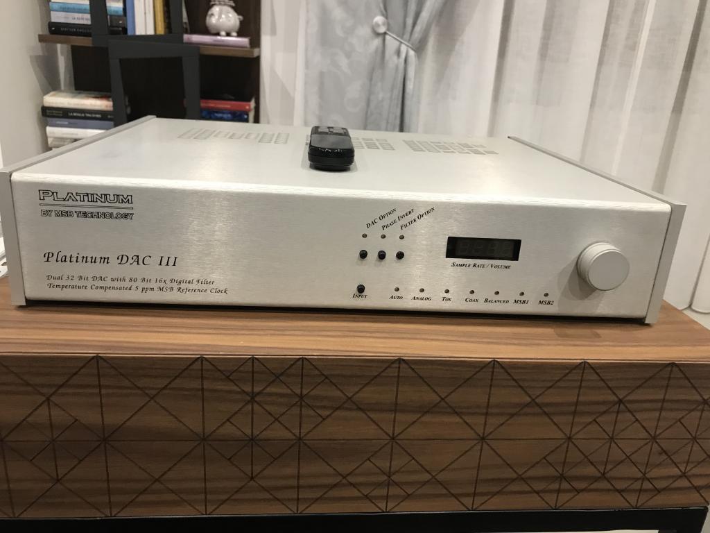 MSB Audio Dac MSB Platinum Dac III (3488389960) | Gebrauchtgerät | D/A ...