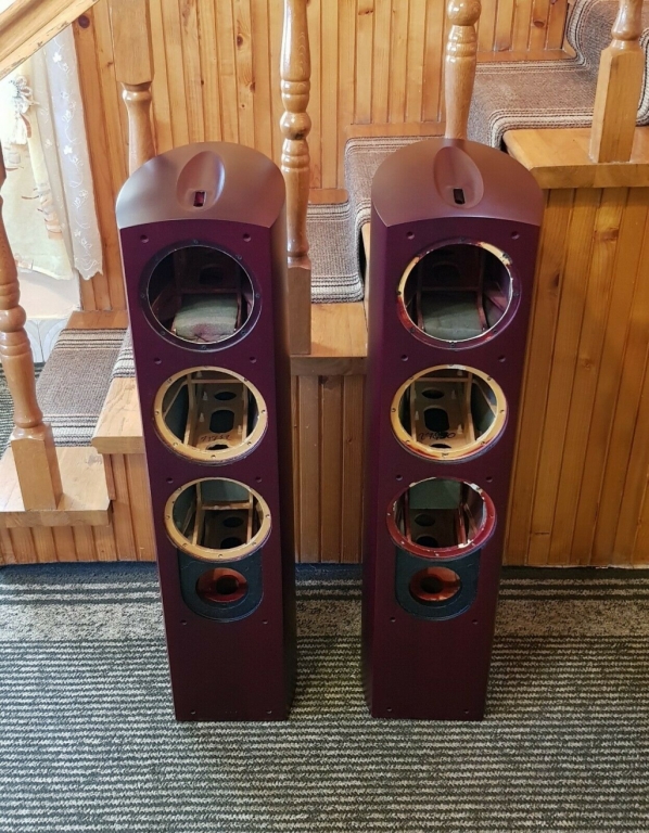 B W B W Nautilus 804 Speaker Cabinet Pair 100 Original