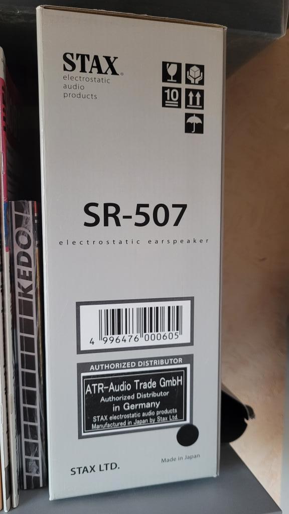 SR 507 mit Evergreen Modell TA 2.0 (STAX HV Röhren-Kopfhörerverstärker & Amp!)