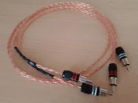 Timbre 3 Analog Interconnect (2x1 Meter) mit Ultraplate Cinch-Steckern